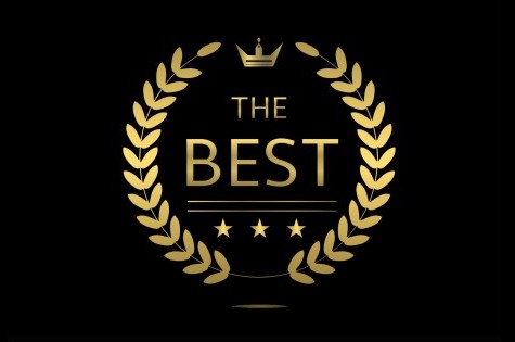 Lorber wreath with the inscription The Best